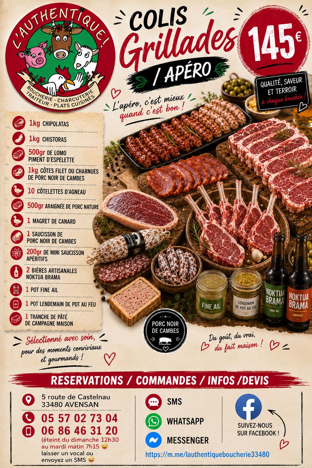 Affiche : Grillades